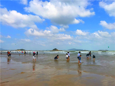 【长乐团建 | 30人起】长乐沙滩踏浪-趣味运动会自驾1天
